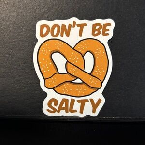 PRETZEL QUOTE STICKER